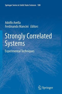 Strongly Correlated Systems