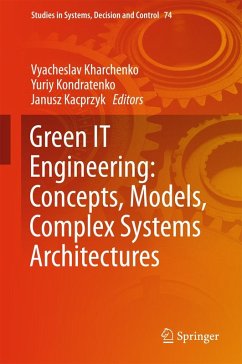 Cover Green IT Engineering: Concepts, Models, Complex Systems Architectures