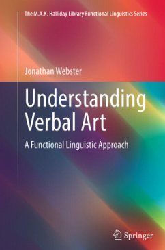 Understanding Verbal Art - Webster, Jonathan