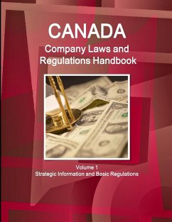 Cover Canada Company Laws and Regulations Handbook Volume 1 Strategic Information and Basic Regulations
