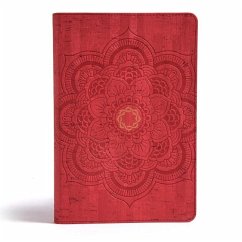 CSB Essential Teen Study Bible, Red Flower Cork Leathertouch - B&H Kids Editorial; Csb Bibles By Holman