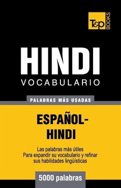 Vocabulario Español-Hindi - 5000 palabras más usadas - Taranov, Andrey