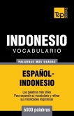 Vocabulario español-indonesio - 5000 palabras más usadas