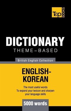 Theme-based dictionary British English-Korean - 5000 words - Taranov, Andrey
