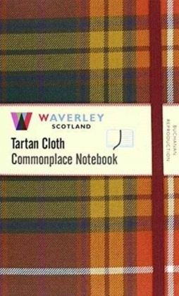 Waverley (L) Buchanan Reproduction Tartan Cloth Large Notebook