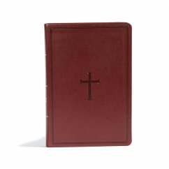 CSB Giant Print Reference Bible, Brown Leathertouch, Indexed - Csb Bibles By Holman