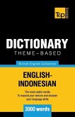 Theme-based dictionary British English-Indonesian - 3000 words