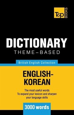 Theme-based dictionary British English-Korean - 3000 words - Taranov, Andrey
