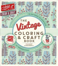 The Vintage Coloring & Craft Book - Hughes, Lisa