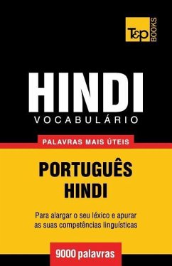 Vocabulário Português-Hindi - 9000 palavras mais úteis - Taranov, Andrey