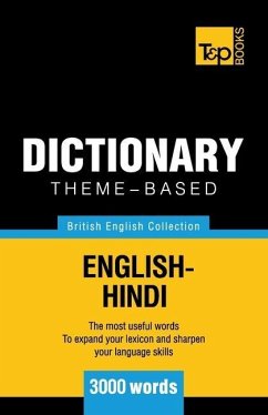 Theme-based dictionary British English-Hindi - 3000 words - Taranov, Andrey