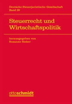Cover Steuerrecht und Wirtschaftspolitik
