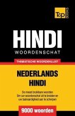 Thematische woordenschat Nederlands-Hindi - 9000 woorden