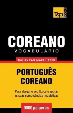 Vocabulário Português-Coreano - 9000 palavras mais úteis - Taranov, Andrey