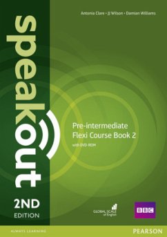 Flexi Coursebook 2, w. DVD-ROM / Speakout Pre-Intermediate, 2nd edition