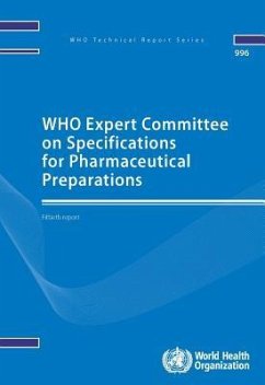 Who Expert Committee on Specifications for Pharmaceutical Preparations - World Health Organization