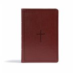 CSB Giant Print Reference Bible, Brown Leathertouch