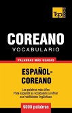 Vocabulario Español-Coreano - 9000 palabras más usadas