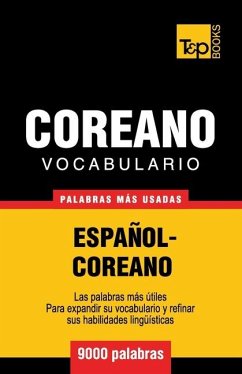 Vocabulario Español-Coreano - 9000 palabras más usadas - Taranov, Andrey