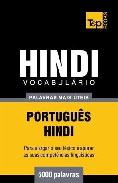 Vocabulário Português-Hindi - 5000 palavras mais úteis - Taranov, Andrey