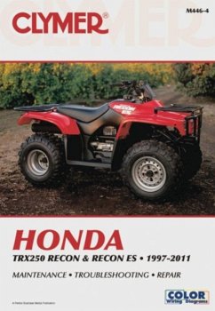 Honda TRX250 Recon & Recon ES (1997-2016) Service Repair Manual - Haynes Publishing