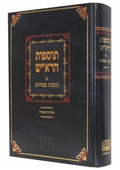 Cover Tosafot Ha-Rosh on Tractate Pesahim