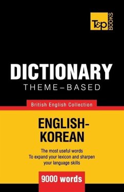 Theme-based dictionary British English-Korean - 9000 words - Taranov, Andrey
