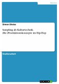 Sampling als Kulturtechnik. (Re-)Produktionskonzepte im Hip-Hop (eBook, PDF)