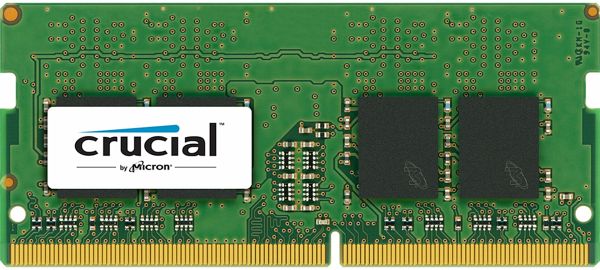 Crucial DDR4-2400 8GB SODIMM CL17 (8Gbit) Crucial DDR4-2400 8GB SODIMM CL17 (8Gbit)