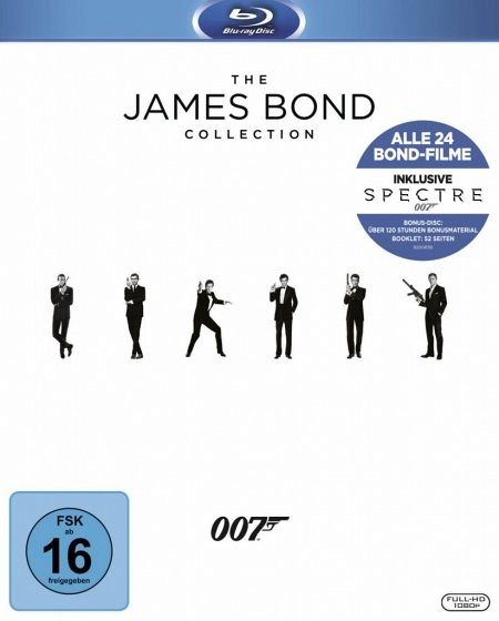 James Bond - Collection BLU-RAY Box auf Blu-ray Disc - Portofrei bei  bücher.de