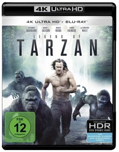 Legend of Tarzan - 2 Disc Bluray - Alexander Skarsgård,Samuel L.Jackson,Margot...