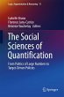 The Social Sciences of Quantification - Bild 1