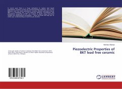 Piezoelectric Properties of BKT lead free ceramic - Aderaw, Berhanu