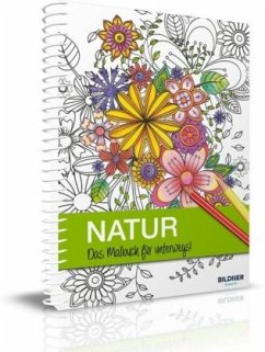 Cover NATUR - Das Malbuch für unterwegs!