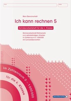 Ich kann rechnen 5 - Schülerarbeitsheft für die 4. Klasse - sternchenverlag GmbH;Langhans, Katrin