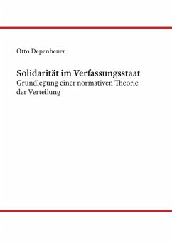 Solidarität im Verfassungsstaat (eBook, ePUB) - Depenheuer, Otto