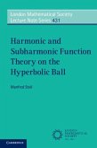 Harmonic and Subharmonic Function Theory on the Hyperbolic Ball (eBook, PDF)