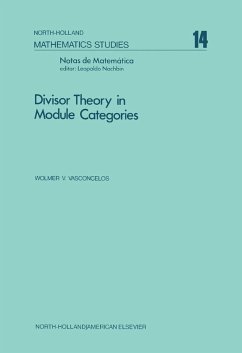 Cover Divisor Theory in Module Categories (eBook, PDF)