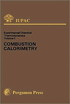 Combustion Calorimetry (eBook, PDF)