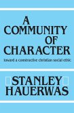 A Community of Character (eBook, ePUB)