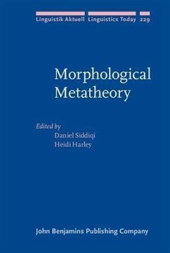 Morphological Metatheory (eBook, PDF)
