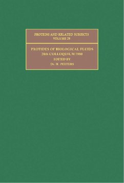 Cover Protides of the Biological Fluids (eBook, PDF)