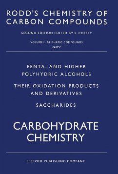 Cover Aliphatic Compounds: Penta- and Higher Polyhydric Alcohols; Their Oxidation Products and Derivatives; Saccharides (eBook, PDF)