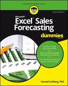 Excel Sales Forecasting For Dummies (eBook, PDF) - Carlberg, Conrad