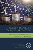 Solar Photovoltaic Technology Production (eBook, ePUB)