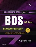 QRS for BDS 4th Year-Community Dentistry (E-BOOK) (eBook, ePUB)