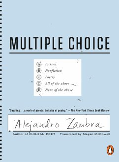 Multiple Choice (eBook, ePUB) - Zambra, Alejandro