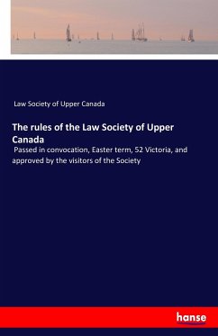 The rules of the Law Society of Upper Canada