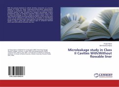 Microleakage study in Class II Cavities With/Without flowable liner