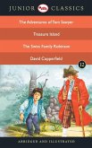 Junior Classic - Book-12 (The Adventures of Tom Sawyer, Treasure Island, The Swiss Family Robinson, David Copperfield) (Junior Classics)